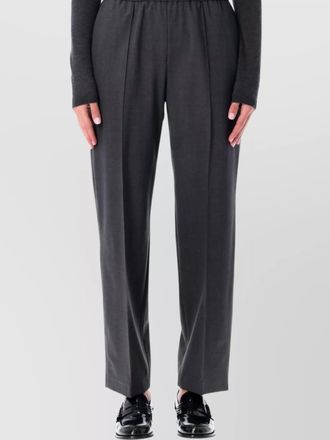 Fabiana Filippi comfortable wool jogging trousers side pockets