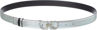 Ferragamo Gancini Reversible & Adjustable Leather Belt