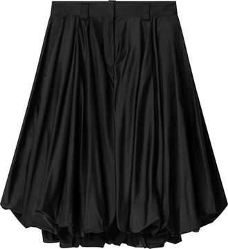 Balenciaga Rokken, Dames, Zwart, S, Polyester, Balloon Shorts