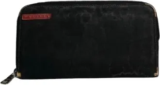 Prada Pre-owned Wallets, female, Black, Size: ONE SIZE Pre-owned Vintage Wallet