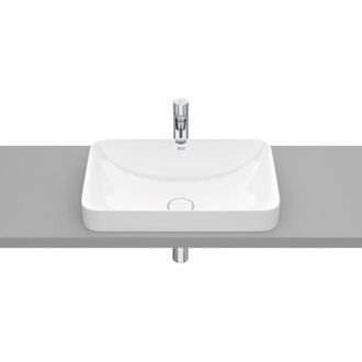 Roca Lavabo Encimera Fineceramic Cuadrado 550x370x75 Blanco.-roca: Dise&ntilde;o, Innovaci&oacute;n Y Calidad