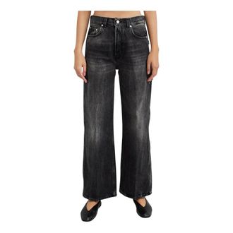 Haikure Korea Asian Fit Jeans - Dames - Regular Fit Jeans - Zwart - W28 - Katoen - Jeans