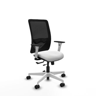 Piqueras y Crespo Silla De Oficina Piqueras Y Crespo Zulema Blanco Mecanismo Sincro