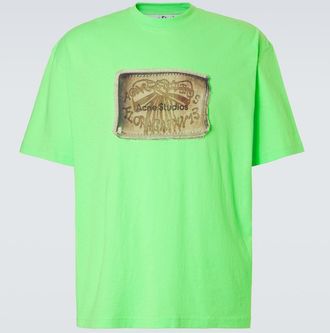 Acne Studios Camiseta de jersey de algod&oacute;n estampada