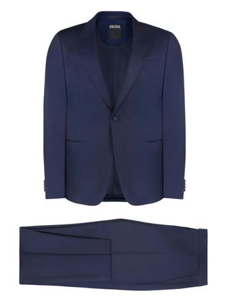 Ermenegildo Zegna single-breasted suit - Blue
