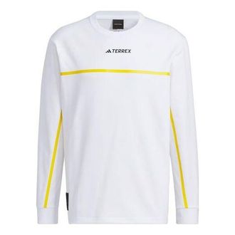 adidas National Geographic Long Sleeve Tech Tee Beige Yellow IL8976