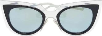 Fendi Pre-owned Vintage Zonnebril - Dames - Vintage Accessoires - Blauw - ONE Size - Vintage