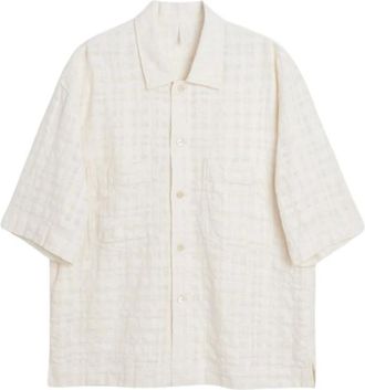 Sunflower Heren, Overhemden, Beige, Maat: XL Linnen