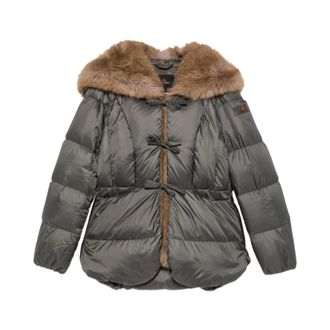 Peuterey Giacca Lunga Imbottita - - Jackets - Donna - Verde - S