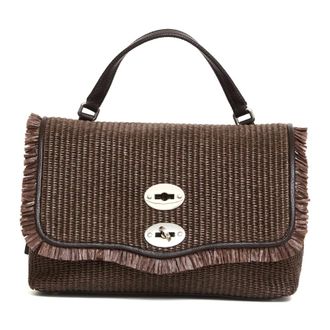 Zanellato Handbags, female, Brown, Size: ONE SIZE Postina Small