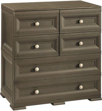 Tontarelli Tontarelli - Cómoda 6 cajones wengué