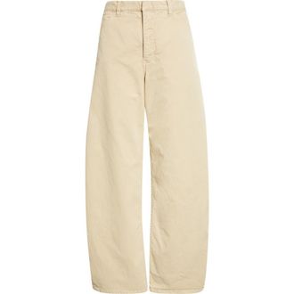 Nili Lotan Tribeca Barrel Leg Pants in Vintage Washed - Solstice at Nordstrom, Size 00