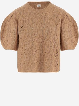 The Garment Der Garment-Pullover aus Wollmischung mit voluminösen Ärmeln