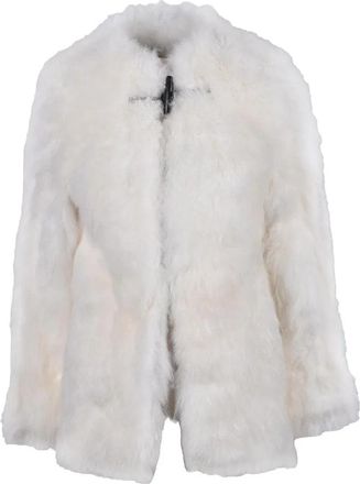 We11done Goat Cashmere Fur - White
