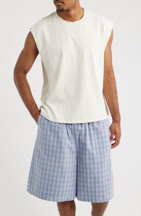 Elwood Sleeveless T-Shirt in Vintage White at Nordstrom, Size Xx-Large