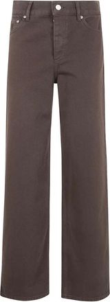 By Malene Birger Straight Jeans - Dames - Regular Fit Jeans - Bruin - W30 - Jeans