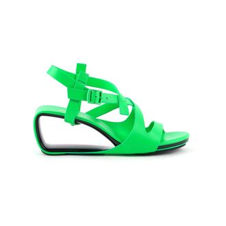 United Nude Wedges, female, Green, Size: 10 US Mobius Straps Mid