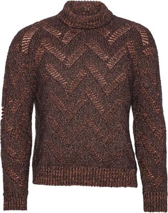Henrik Vibskov Maglione a collo alto - Marrone