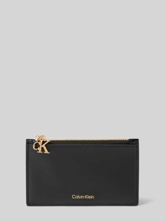 Calvin Klein Portemonnaie mit Label-Detail in Black, Gr&ouml;&szlig;e 1