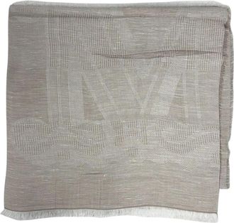 Max Mara Mxasenior Stole - Dames - Sjaals - Wit - ONE Size - Katoen - Accessoires