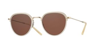 Eyevan 7285 Romney WG Mens Sunglasses White Size 48