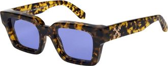 Off-white Virgil Zonnebril - unisex - Zonnebrillen - Bruin - 50 MM - Accessoires