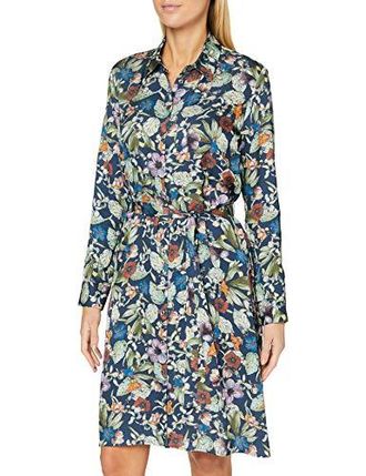 Brax Brax Damen Stijl Gillian Kleid, Navy, 44