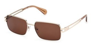 Max & Co. MO0090 32E Womens Sunglasses Gold Size 54