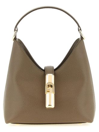 Furla Taupe Iride Mini Shoulder Bag