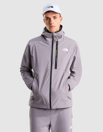 The North Face M Mountain Athletics - Giacca impermeabile con cappuccio grigio trascendente
