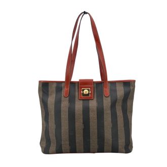 Fendi Fendi Vintage stoffen draagtas Pequin Tote