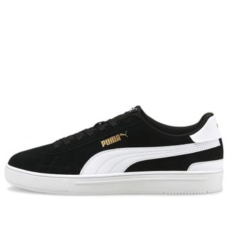 Puma Saab Pro Suede Shoes Black White 381108-01