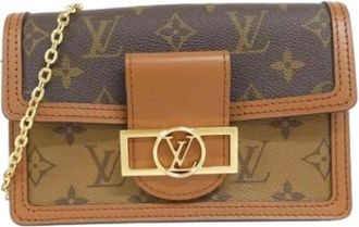 Louis Vuitton Pre-owned Cross Body Bags, female, Brown, Size: ONE SIZE Pre-owned Canvas Crossbody Bag