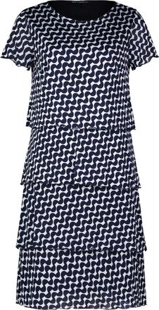 Betty Barclay Kleedjes, Dames, Blauw, L, Bloemenjurk met Volant