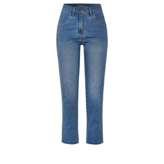 Toni Dames, Jeans, Blauw, Maat: S