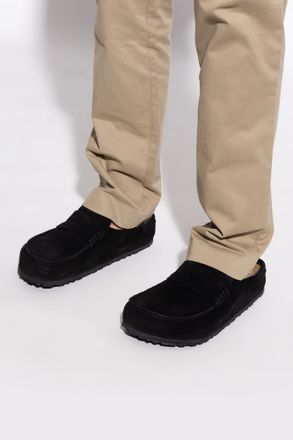 Birkenstock Shoes Naplec Wrapped, Mens, Black
