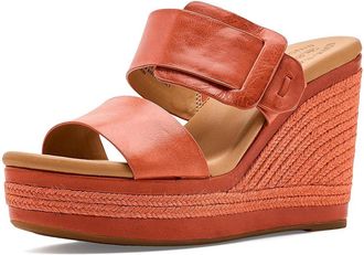 Kork-ease Raya Womens Wedge Shoes Orange (tangerine) : 11 M, Leather