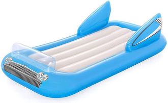 Trade Shop Trade Shop - Materassino Gonfiabile Convertibile A Forma Di Auto Mare Piscina 190 X 128 Cm