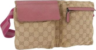 Gucci Pre-owned Belt Bags, female, Beige, Size: ONE SIZE Pre-owned Belt Bag