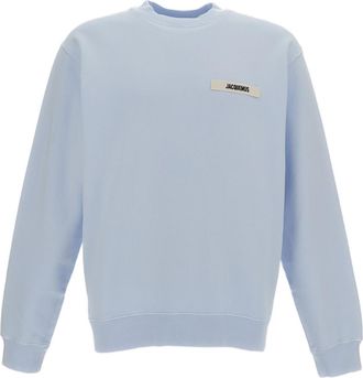 Jacquemus Light Blue The Gros Grain Sweatshirts