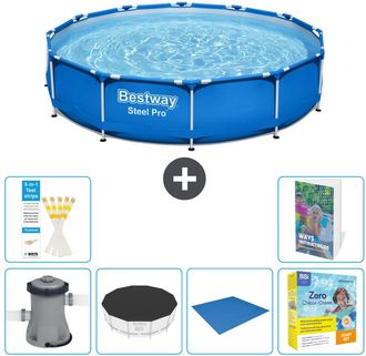 Bestway Piscina Bestway Steel Pro Redonda - 366x76 Cm - 7-piezas S198