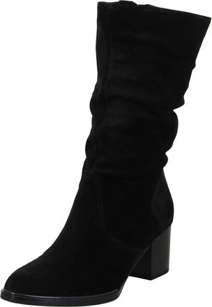 Gabor Ramona Calf-Length Boots 5.5 UK Black Suede