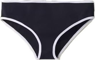 Miu Miu Blue Technical-knit Bikini Bottom