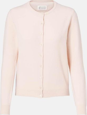 Maison Margiela Cardigan Four Stitches in lana vergine