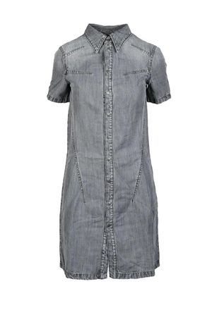 Diesel Womens Lyocell Dress - Grey