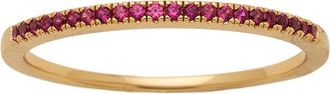 Made by Mary Birthstone Stacking Ring in Gold July at Nordstrom, Size 9