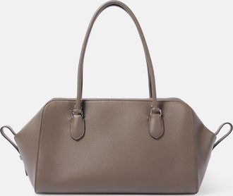 The Row E/W leather duffel bag