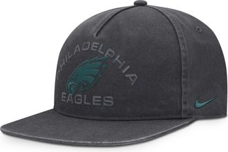 Nike Philadelphia Eagles Primetime Pro Nike Mens NFL Adjustable Hat in Grey | NF5706F86-6CZ