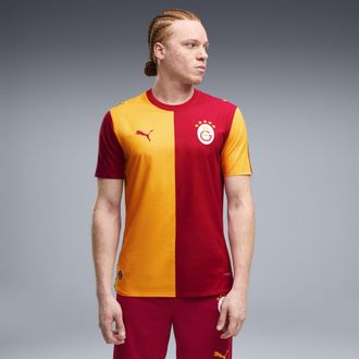 Puma Galatasaray S.K. Maglia Home Authentic 26/27 da uomo, Accessori, Rosso, 3XL