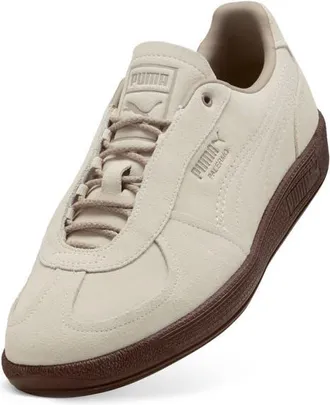Puma Palermo Sneaker in Alpine Snow/Chestnut Brown at Nordstrom, Size 8